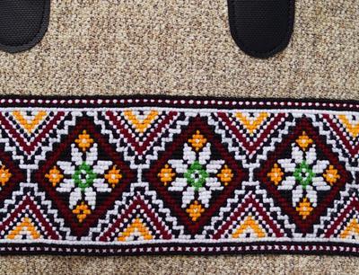 Women's Jute Embroidered Shoulder Bag